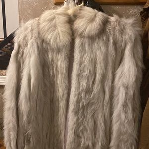 Silver Fox jacket from Palais Royal furs.